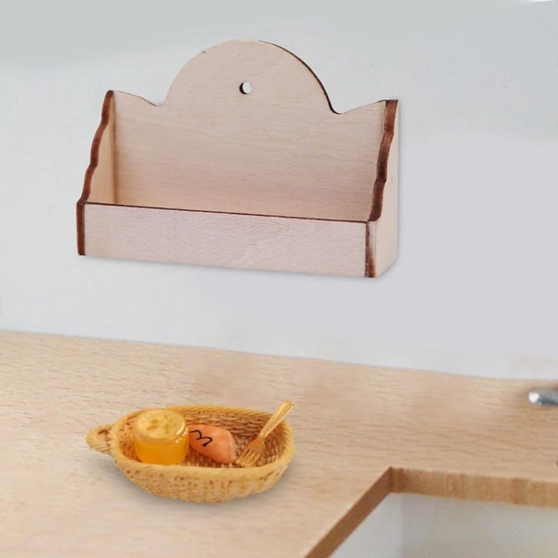 Laser Cut Dollhouse Rack for Photo Props Dollhouse Miniatures Furniture