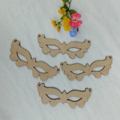 Laser Cut Mardi Gras Mask Birthday And Party Mask