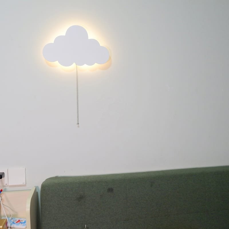 Laser Cut Cloud Night Light Baby Room Wall Light