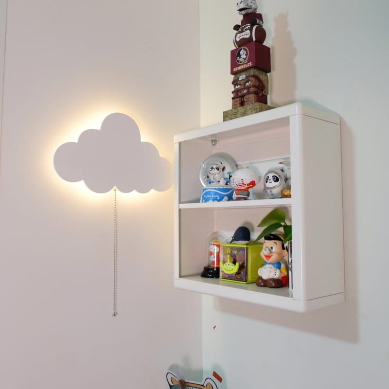 Laser Cut Cloud Night Light Baby Room Wall Light