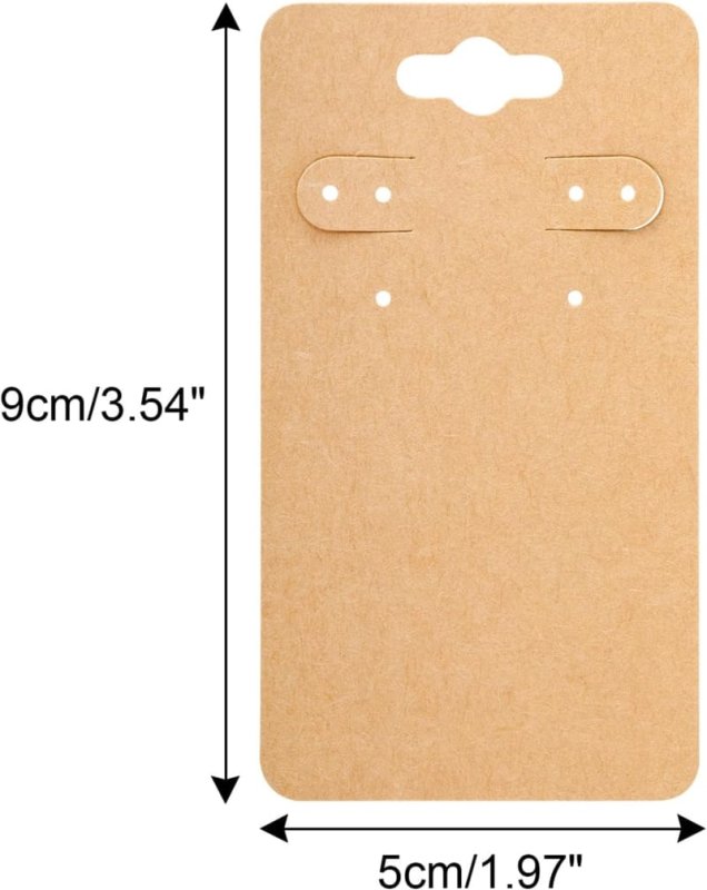 Laser Cut Earring Paper Cards Earring Display Cards For Selling