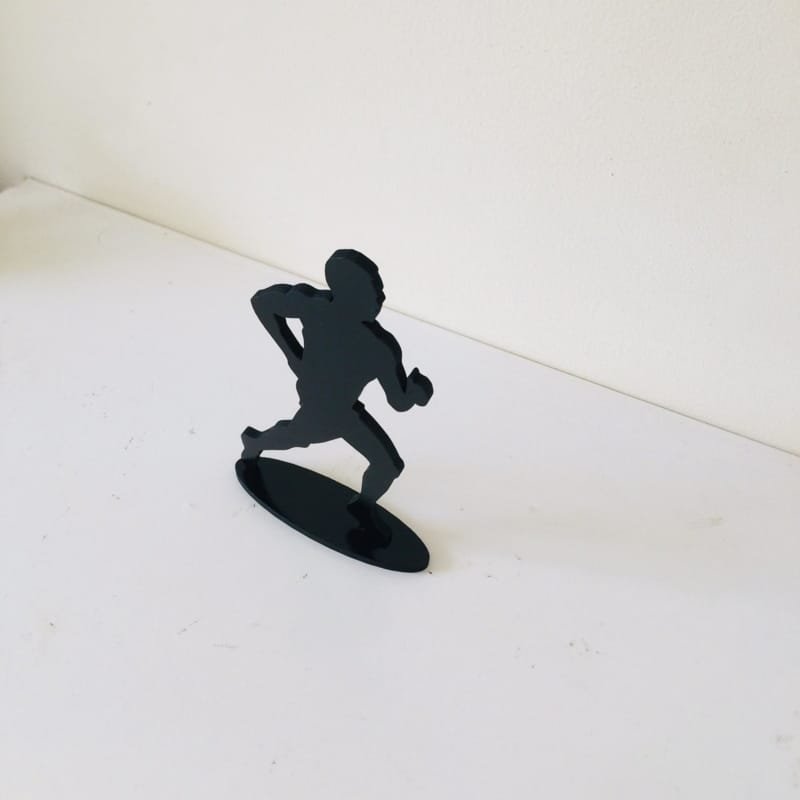 Laser Cut Running Man Silhouette Trophy