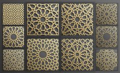 Mô hình cuộn giấy Hồi giáo