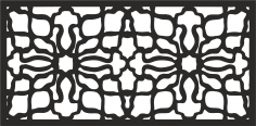 Vector de fondo de patrón de corte láser abstracto
