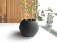 Minimalist Planter Ball 3D Printer Model