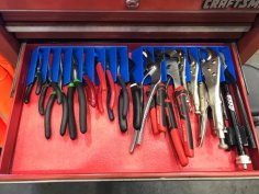 45° Pliers Organizer 3D Printer Model