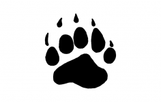 BEAR PAW dxf File