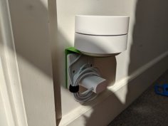 Google Wifi UK Socket Shelf 3D Printer Model