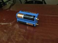 AA Battery Holder For 6 Volts 3D Printer Model