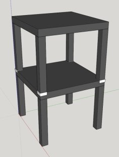 Ikea Lack Table Stacker (v2) 3D Printer Model