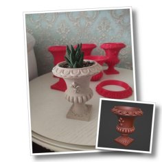 Baroque Vase 3D Printer Model