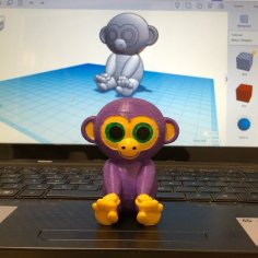 Monkey 3D Printer Model