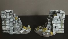 Ruined Walls 3D Printer Model