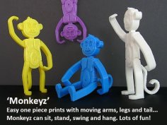 Monkeyz 3D Printer Model