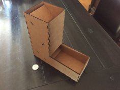 Laser Cut Basic Dice Tower