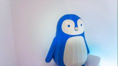 Cute 3D Printable Penguin/Baby Penguin With Drawer Organizer Secret Compartment 3D Printer Model