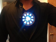 Wearable Arc Reactor 3D Printer Model