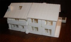 Miniature Version Of A Real Existing House 3D Printer Model