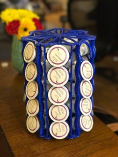 Rotating 35 K-Cup Holder 3D Printer Model