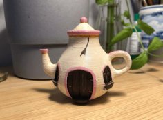 Teapot Fairy House 3D Printer Model