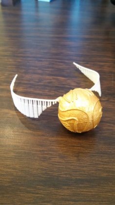 Golden Snitch With Screw Lid 3D Printer Model