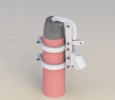 Spray Can Pole Extension 3D Printer Model