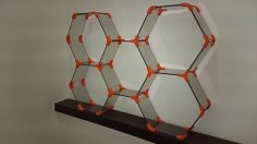 Hex Shelf 3D Printer Model