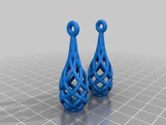 Liza’s Earrings 3D Printer Model