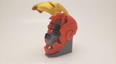 (Updated) Mechanical Iron Man SD Card Holder 3D Printer Model