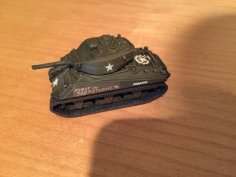 M4A3E2 “Jumbo” Sherman Tank 3D Printer Model