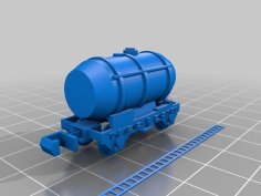 N Scale Small Tanker. 3D Printer Model