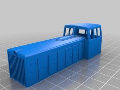 TU7 Diesel Locomotive [1:87] 3D Printer Model