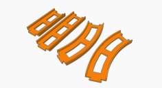 Hot Wheels Track – Printable V1.1 3D Printer Model