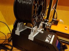 Updated Creality CR-10 Bearing Filament Spool Holder (V7) 3D Printer Model