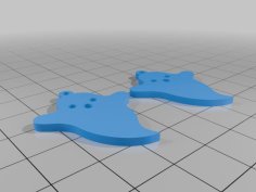 Pendientes Fantasma 3D Printer Model