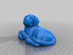 Dog 3D Printer Model