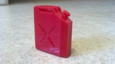 1/10th Scale Gas Can 3D Printer Model