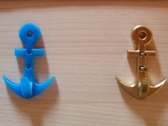 Anchor Wall Hanger 3D Printer Model