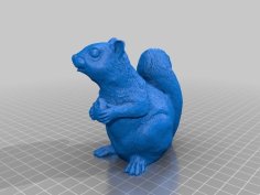 Squirrel 3D Printer Model