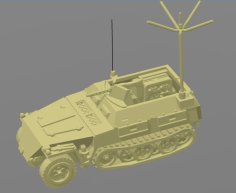 SdKfz 250 Neu 3D Printer Model