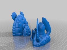 Mother Loggerhead Sea Turtle 3D Printer Model