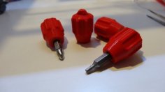 Bit Screwdriver With Magnet 3D Printer Model