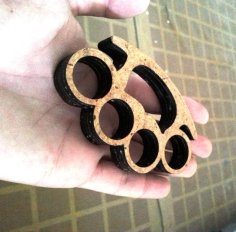 Laser Cut Wooden Knuckles