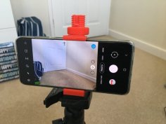 Tripod Phone Holder 3D Printer Model