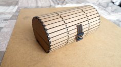 Laser Cut Barrel Box