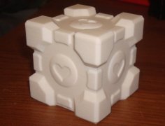 Companion Cube Upgrade 3D Printer Model