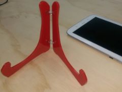 Laser Cut Tablet Holder