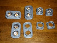 8th Scale Locomotive Headlights 3D Printer Model