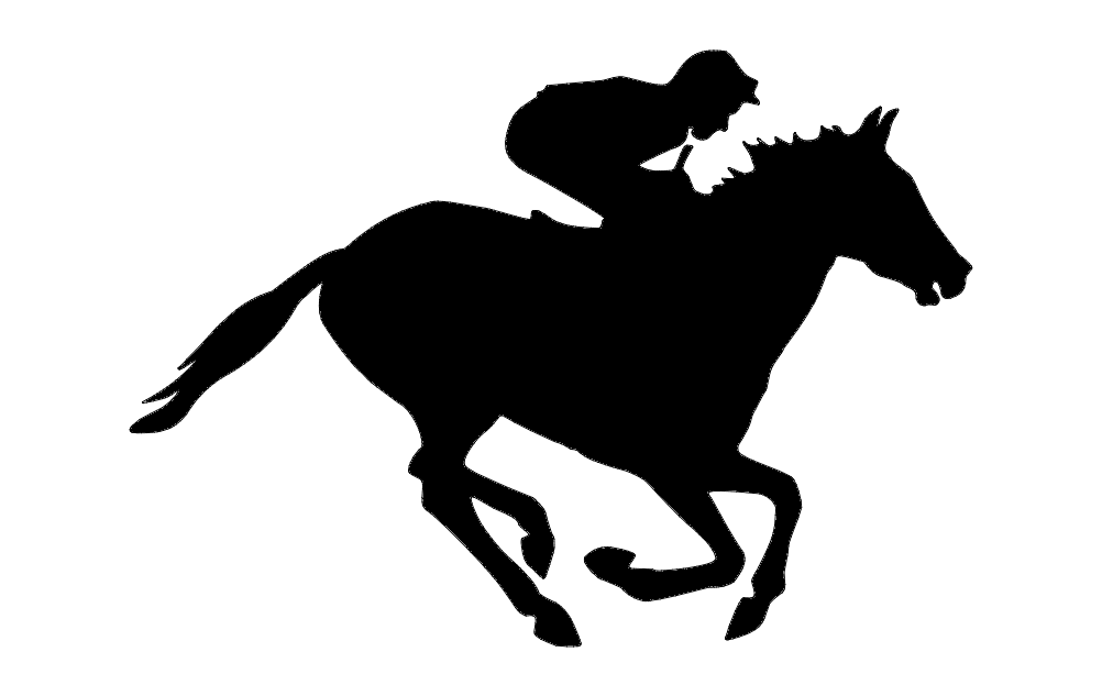Jockey Horse dxf файл