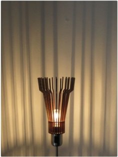 Laser Cut Modern Floor Lamp